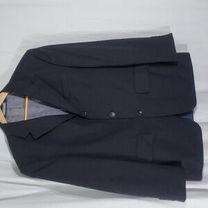 Oscar De La Renta Components Men’s Suit Jacket​ 100% Wool Black Size 40 S